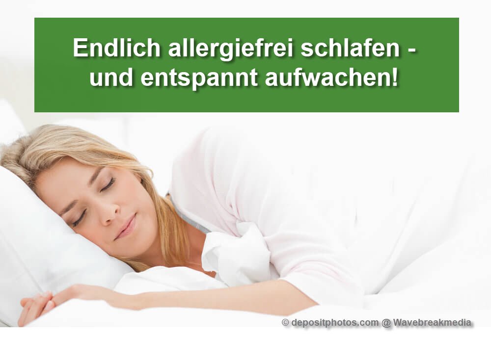 Allergiefrei schlafen bei Milben